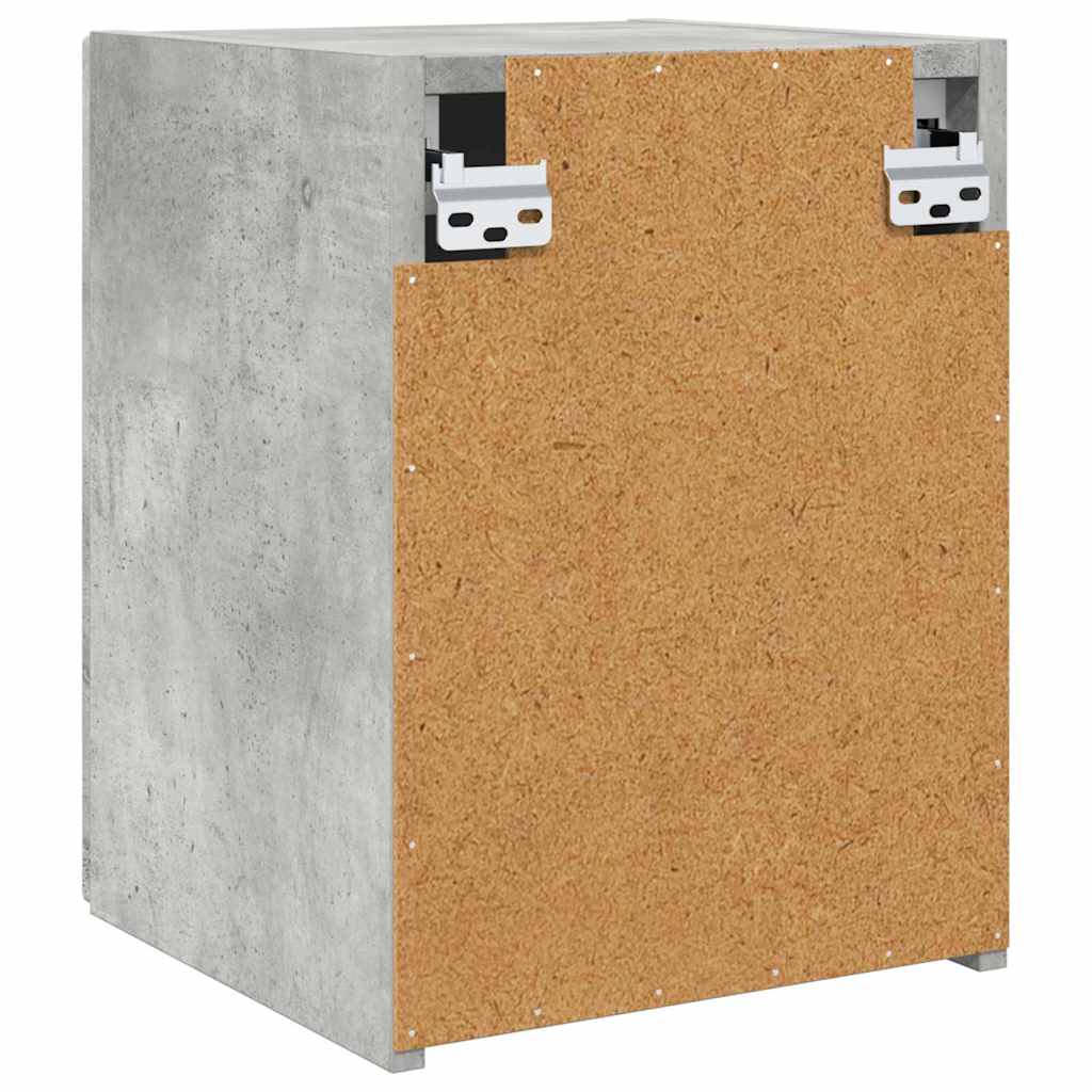 TV Wandkast 2 pcs Beton 30 x 31 x 40 cm Bewerkt hout is nu te koop bij PeponiXL, paradijselijk wonen!