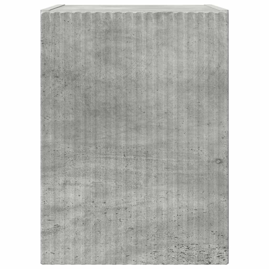 TV Wandkast 2 pcs Beton 30 x 31 x 40 cm Bewerkt hout is nu te koop bij PeponiXL, paradijselijk wonen!