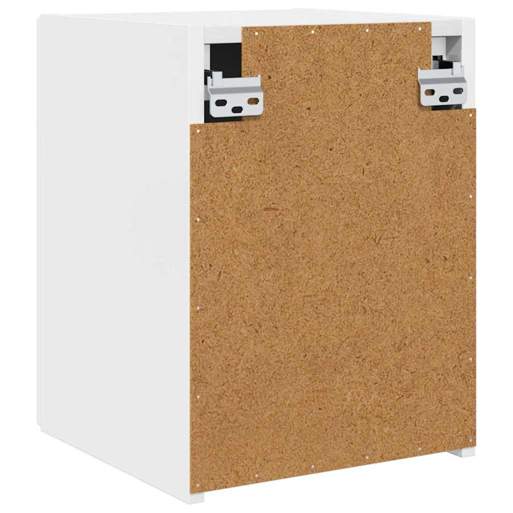 TV Wandkast 2 pcs Glanzend Wit 30 x 31 x 40 cm Bewerkt hout is nu te koop bij PeponiXL, paradijselijk wonen!