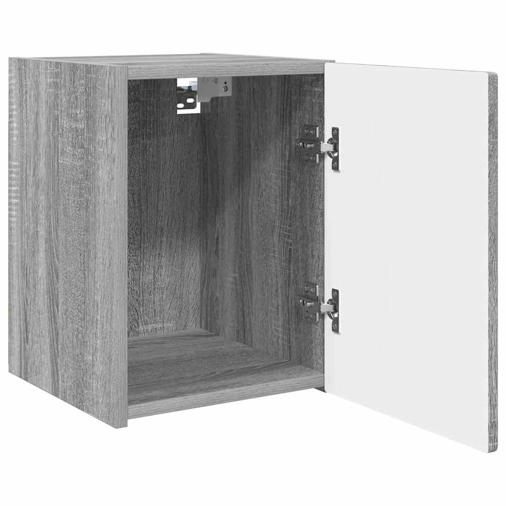 TV Wandkast Grijs Sonoma 30 x 31 x 40 cm Bewerkt hout is nu te koop bij PeponiXL, paradijselijk wonen!