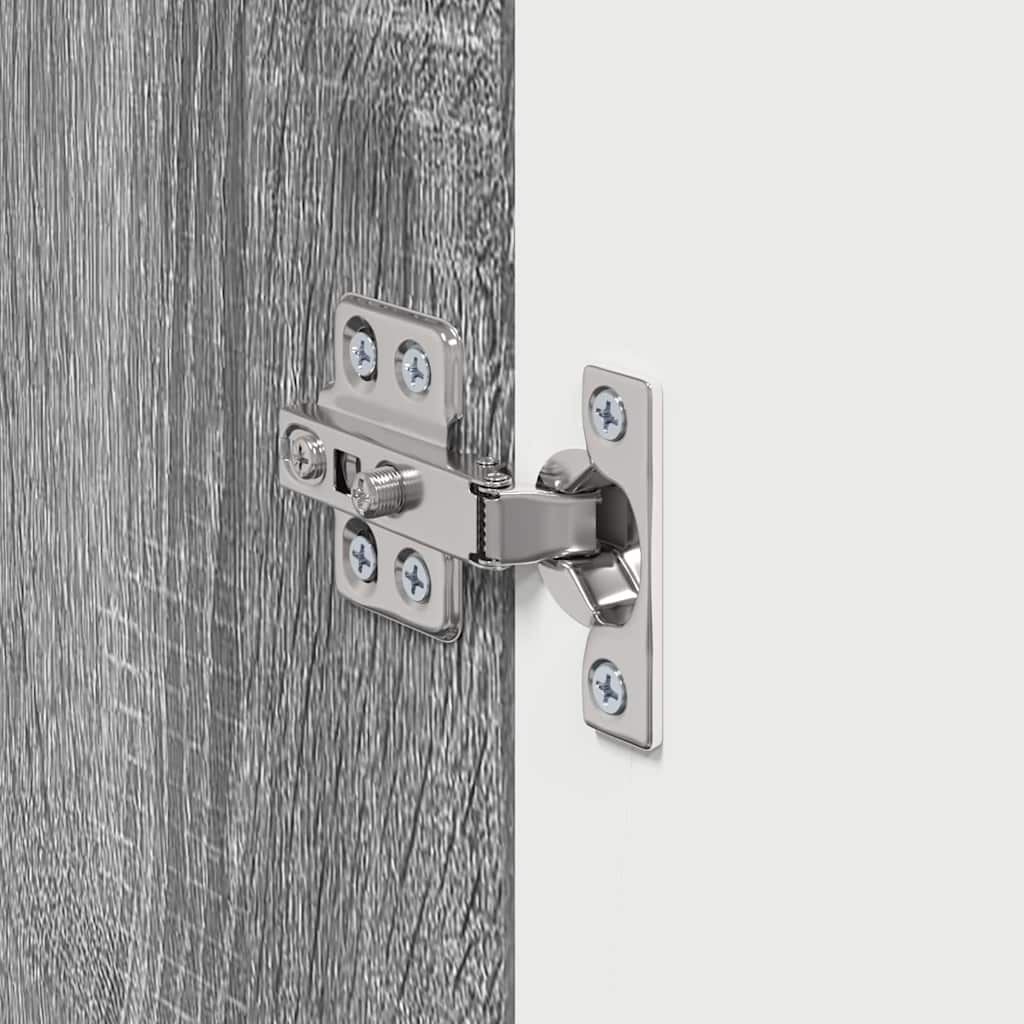 TV Wandkast 2 pcs Grijs Sonoma 30 x 31 x 40 cm Bewerkt hout is nu te koop bij PeponiXL, paradijselijk wonen!