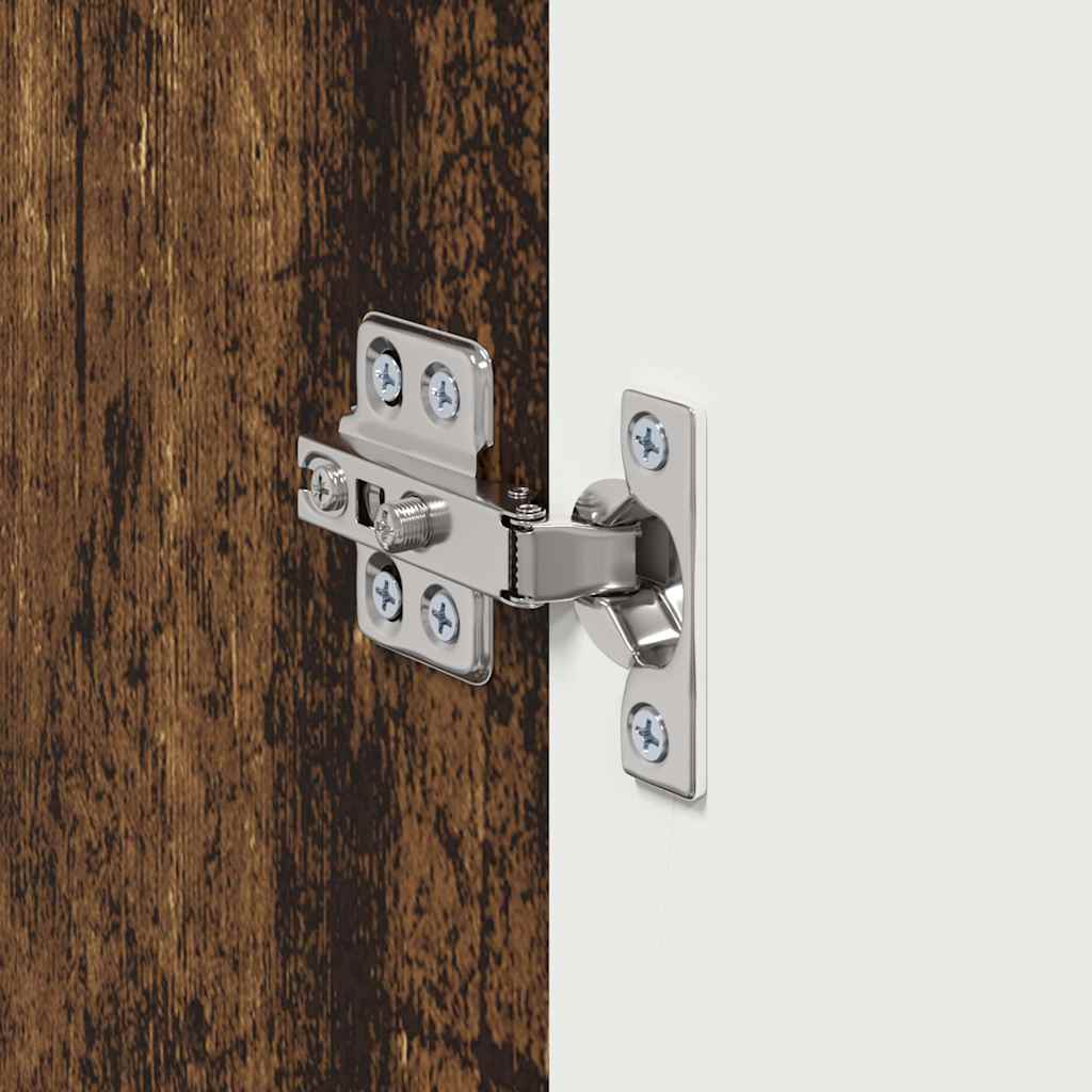 TV Wandkast Oud Hout 30 x 31 x 40 cm Bewerkt hout is nu te koop bij PeponiXL, paradijselijk wonen!