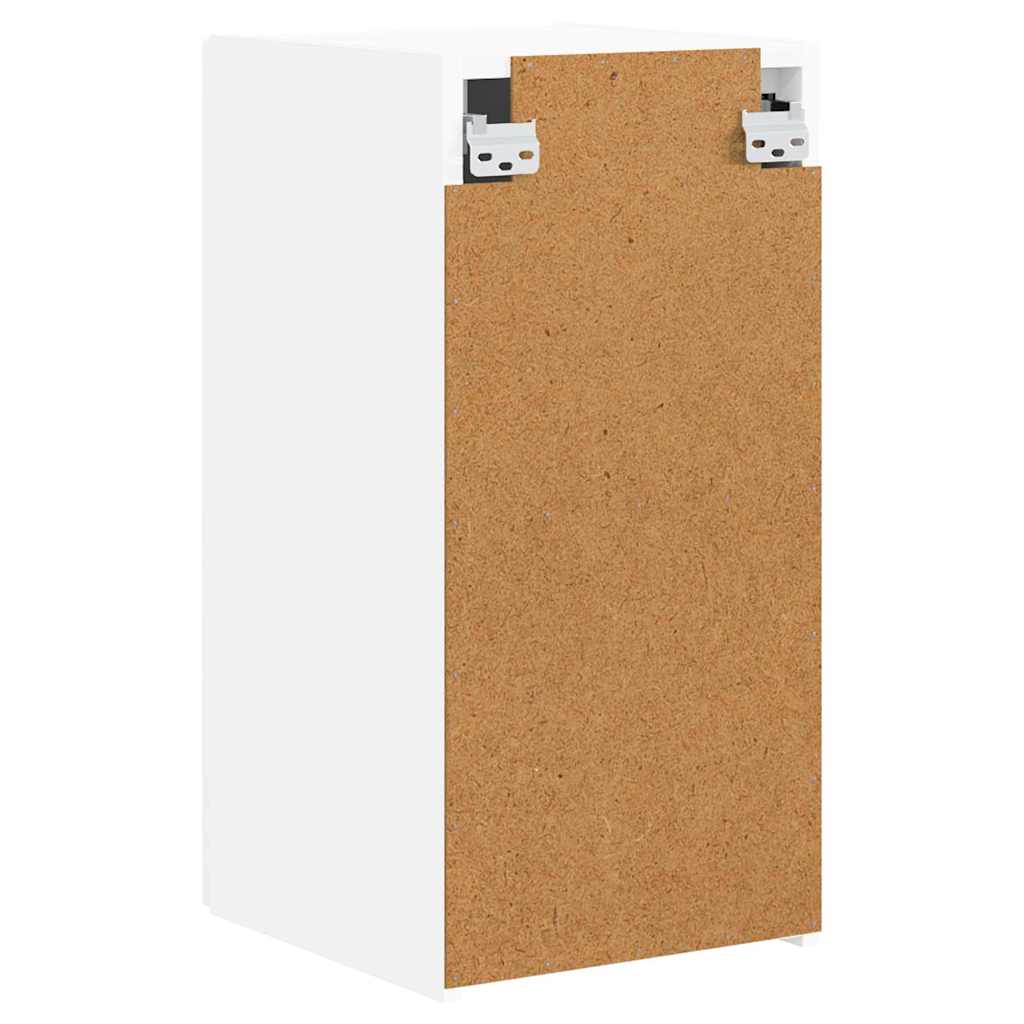 TV Wandkast Wandgemonteerd Wit 30 x 31 x 60 cm Bewerkt hout is nu te koop bij PeponiXL, paradijselijk wonen!