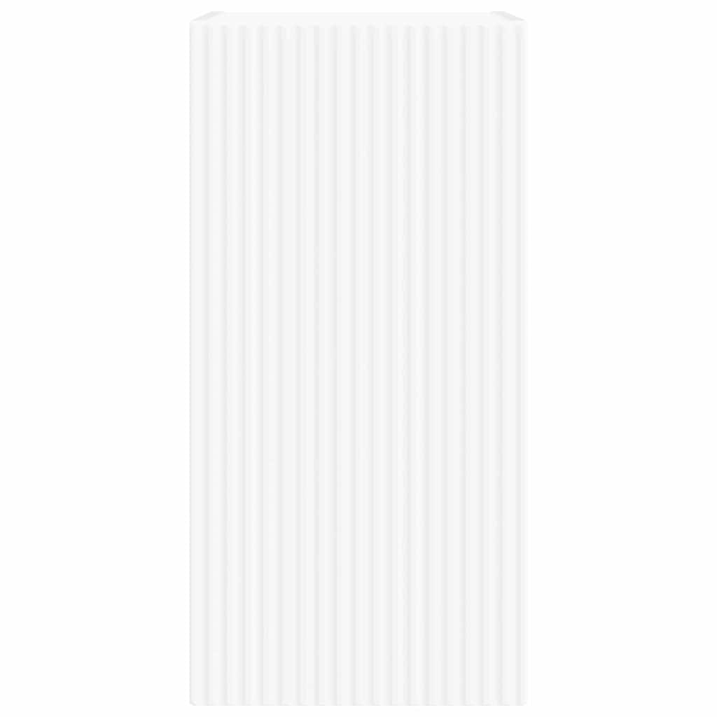 TV Wandkast 2 pcs Wit 30 x 31 x 60 cm Bewerkt hout is nu te koop bij PeponiXL, paradijselijk wonen!