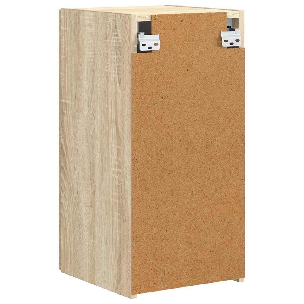 TV Wandkast 2 pcs Sonoma 30 x 31 x 60 cm Bewerkt hout is nu te koop bij PeponiXL, paradijselijk wonen!