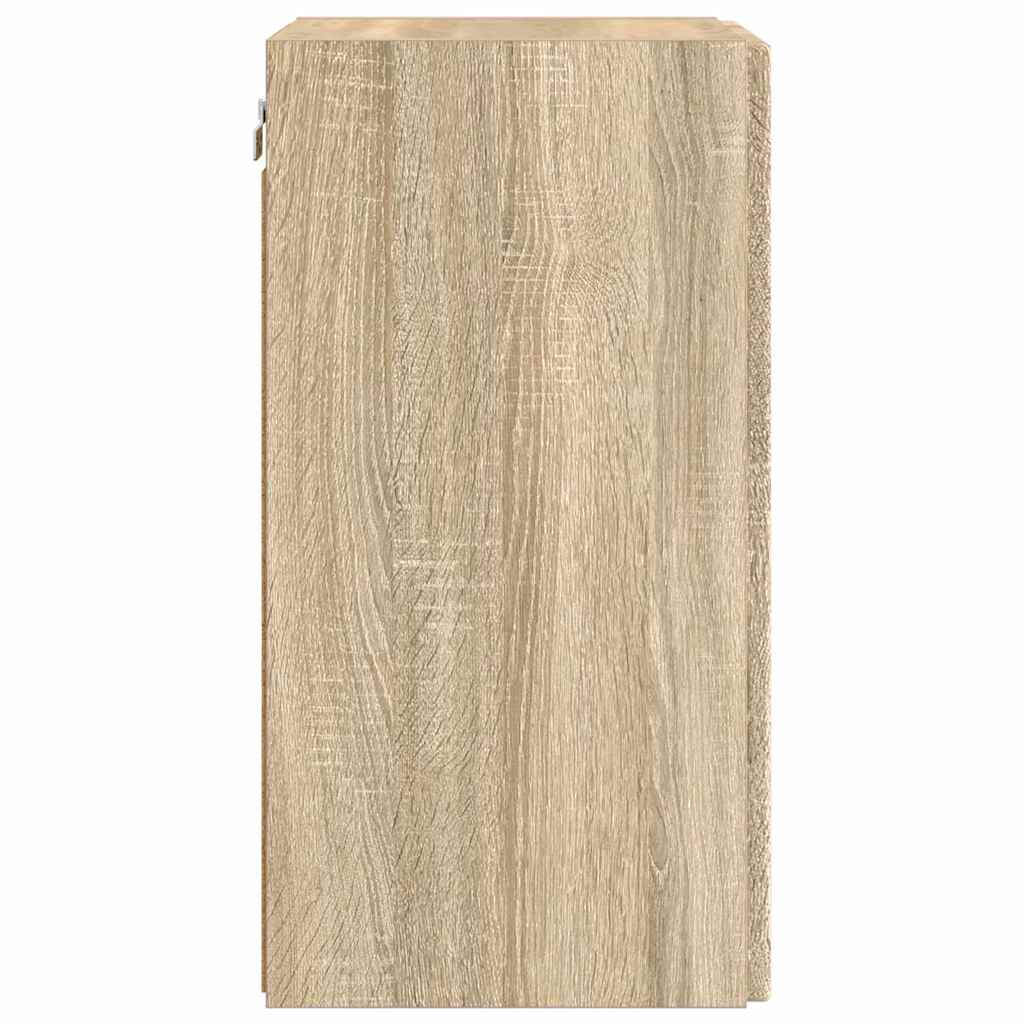 TV Wandkast 2 pcs Sonoma 30 x 31 x 60 cm Bewerkt hout is nu te koop bij PeponiXL, paradijselijk wonen!