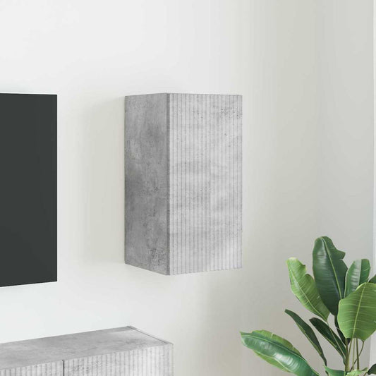 TV Wandkast Wandgemonteerd Beton 30 x 31 x 60 cm Bewerkt hout is nu te koop bij PeponiXL, paradijselijk wonen!