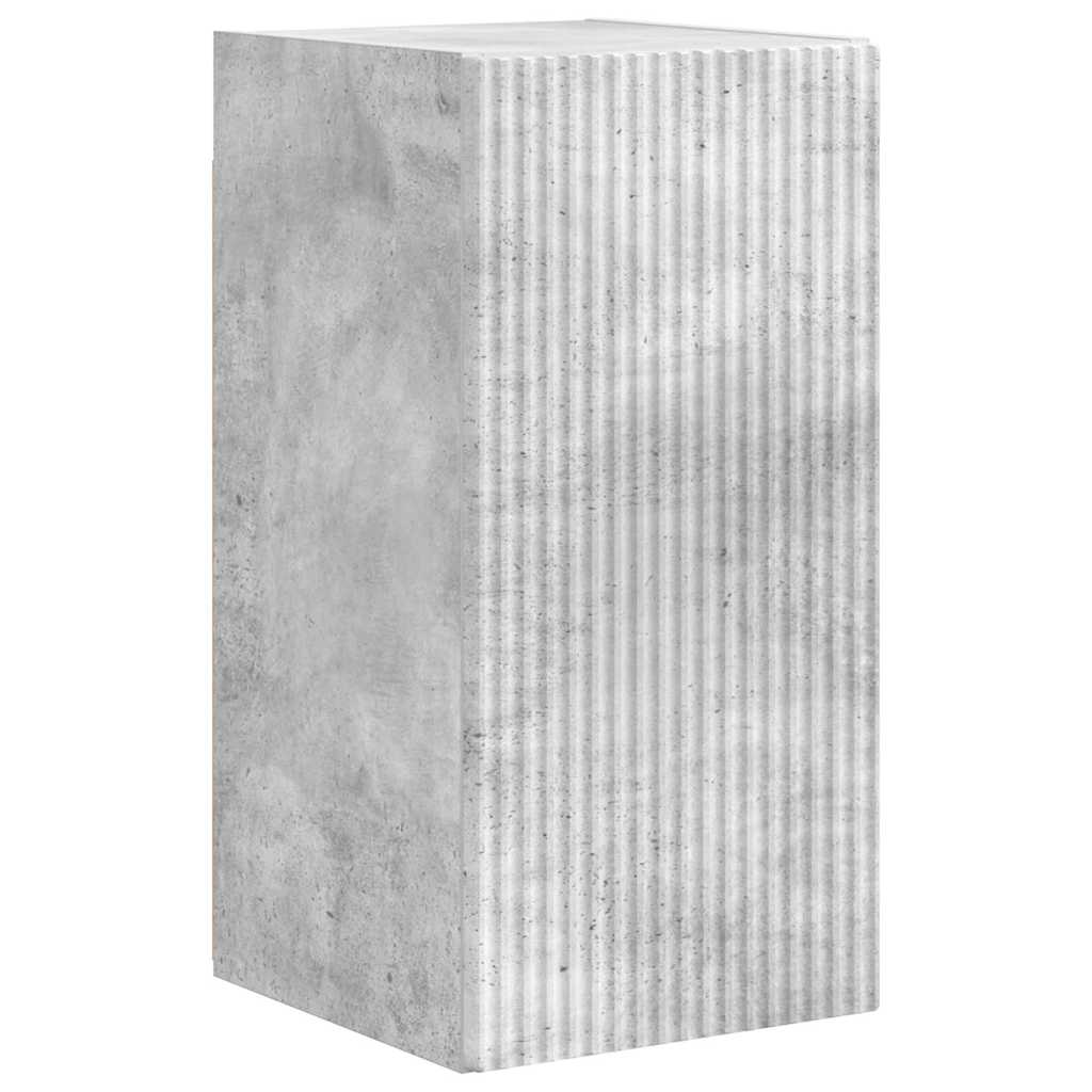TV Wandkast Wandgemonteerd Beton 30 x 31 x 60 cm Bewerkt hout is nu te koop bij PeponiXL, paradijselijk wonen!