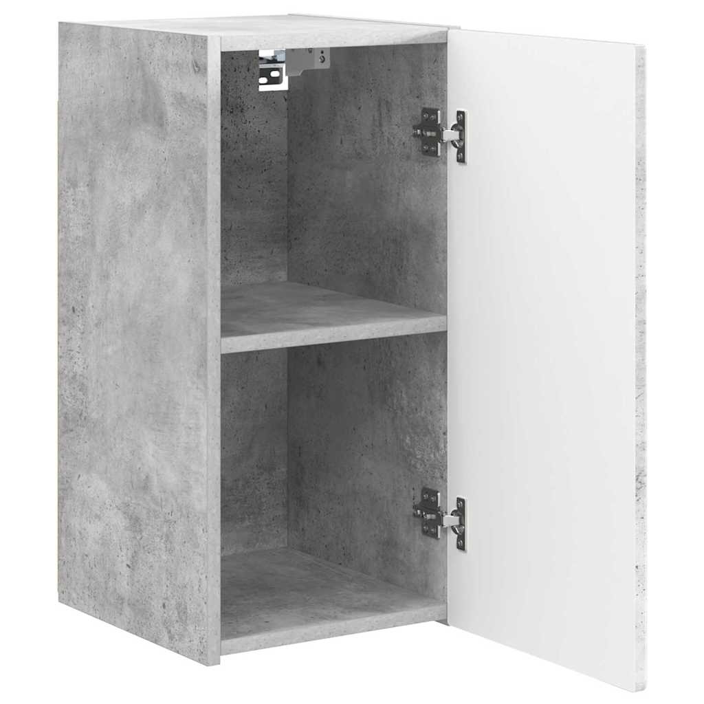 TV Wandkast 2 pcs Beton 30 x 31 x 60 cm Bewerkt hout is nu te koop bij PeponiXL, paradijselijk wonen!
