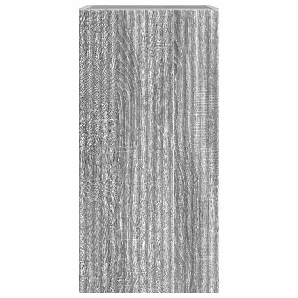 TV Wandkast Grijs Sonoma 30 x 31 x 60 cm Bewerkt hout is nu te koop bij PeponiXL, paradijselijk wonen!