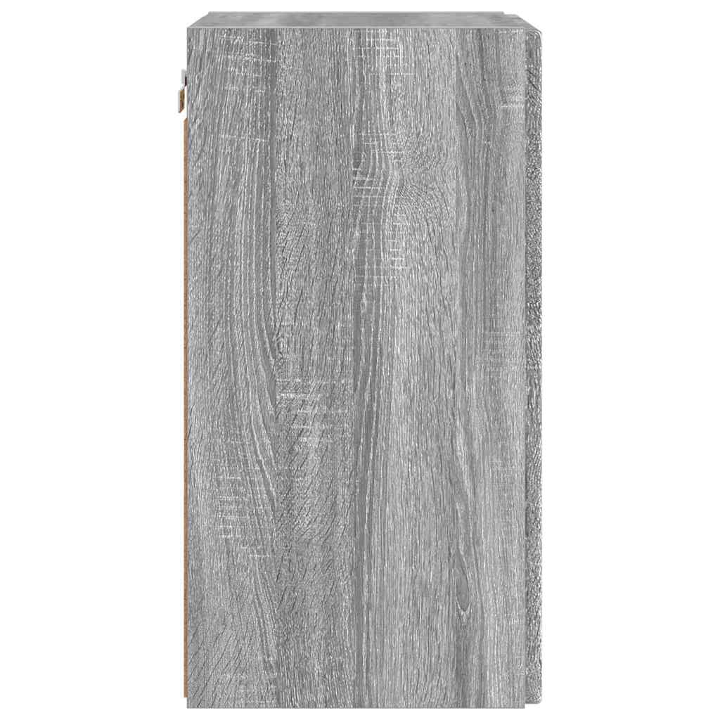 TV Wandkast Grijs Sonoma 30 x 31 x 60 cm Bewerkt hout is nu te koop bij PeponiXL, paradijselijk wonen!