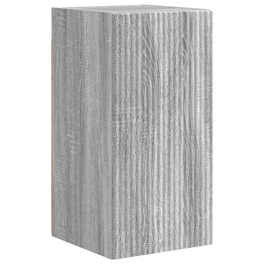 TV Wandkast 2 pcs Grijs Sonoma 30 x 31 x 60 cm Bewerkt hout is nu te koop bij PeponiXL, paradijselijk wonen!