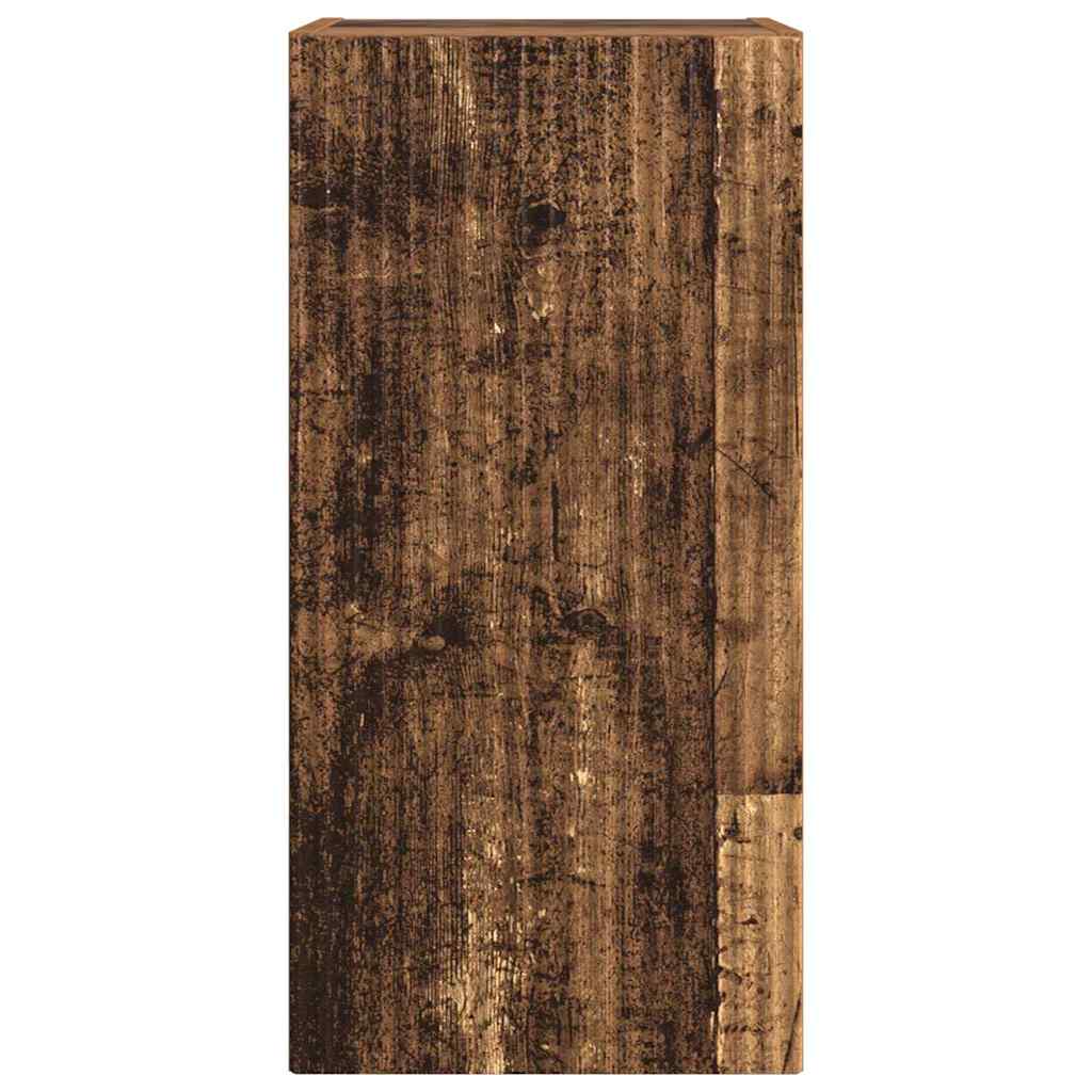 TV Wandkast Oud Hout 30 x 31 x 60 cm Bewerkt hout is nu te koop bij PeponiXL, paradijselijk wonen!