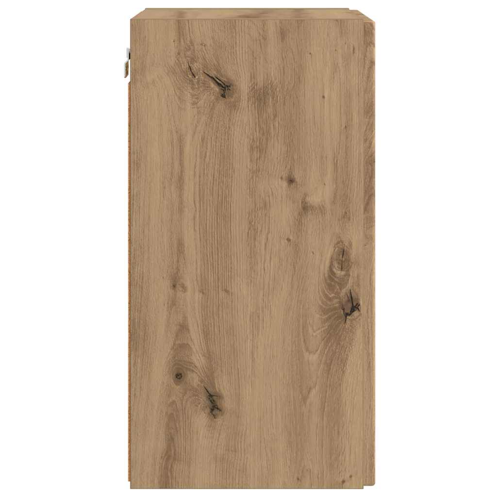 TV Wandkast Ambachtelijk eiken 30 x 31 x 60 cm Bewerkt hout is nu te koop bij PeponiXL, paradijselijk wonen!