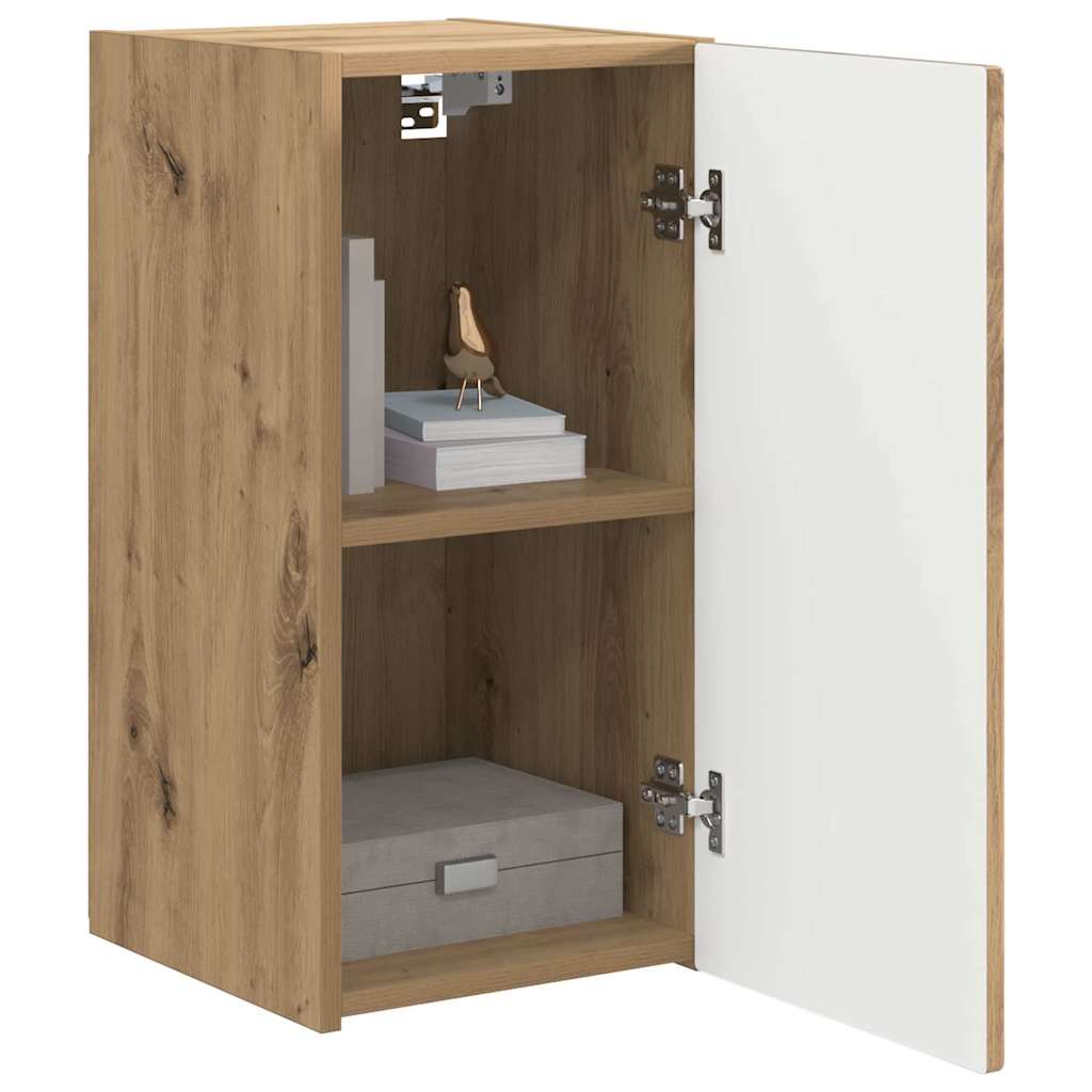 TV Wandkast 2 pcs Ambachtelijk eiken 30 x 31 x 60 cm is nu te koop bij PeponiXL, paradijselijk wonen!