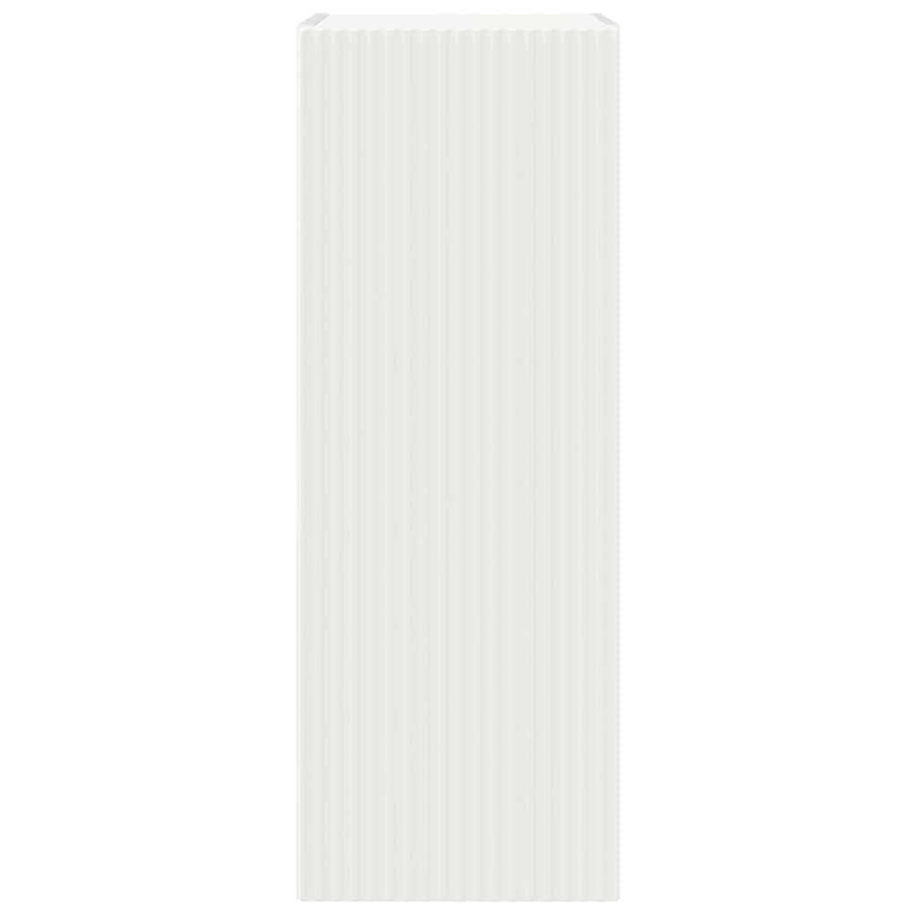 TV Wandkast 2 pcs Wit 30 x 31 x 80 cm Bewerkt hout is nu te koop bij PeponiXL, paradijselijk wonen!