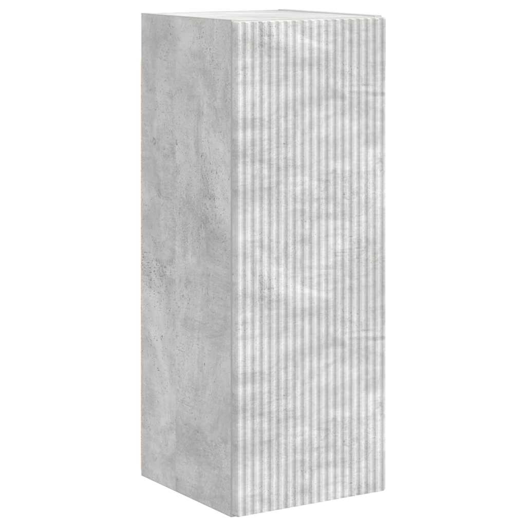 TV Wandkast Wandgemonteerd Beton 30 x 31 x 80 cm Bewerkt hout is nu te koop bij PeponiXL, paradijselijk wonen!
