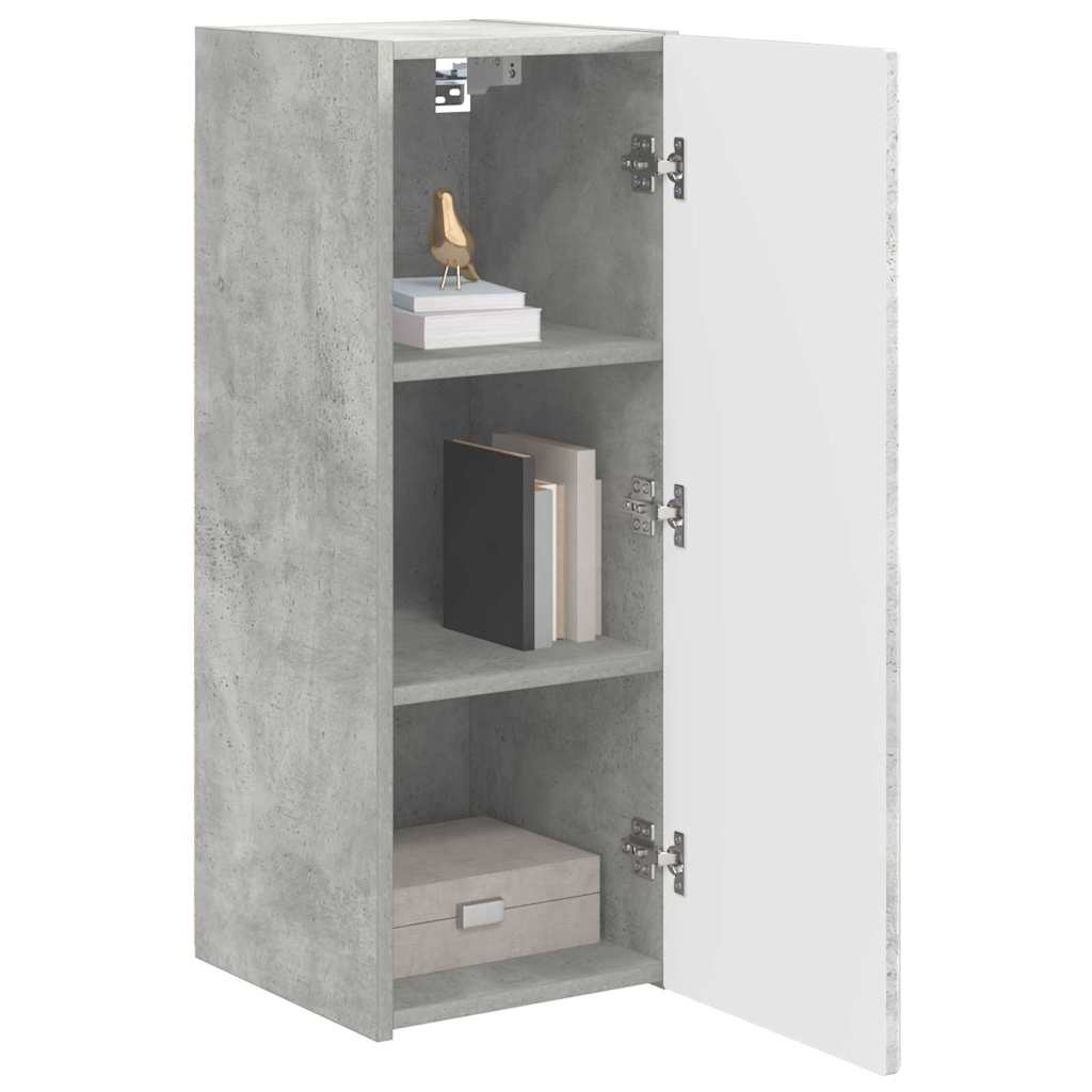TV Wandkast Wandgemonteerd Beton 30 x 31 x 80 cm Bewerkt hout is nu te koop bij PeponiXL, paradijselijk wonen!