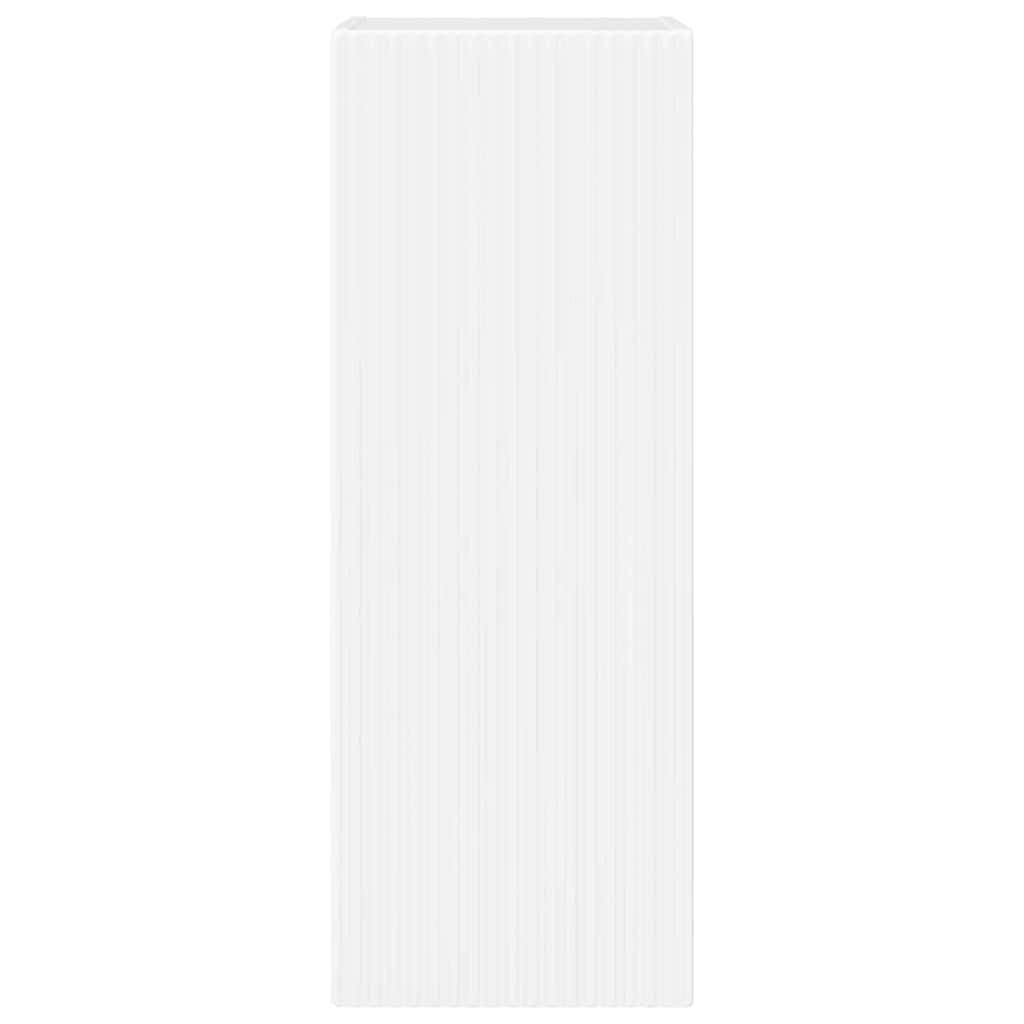 TV Wandkast 2 pcs Glanzend Wit 30 x 31 x 80 cm Bewerkt hout is nu te koop bij PeponiXL, paradijselijk wonen!