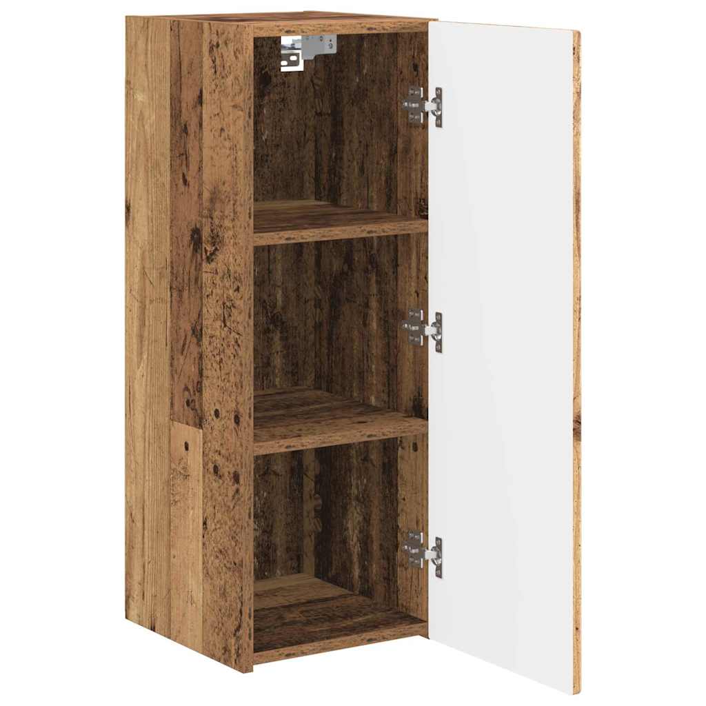 TV Wandkast Oud Hout 30 x 31 x 80 cm Bewerkt hout is nu te koop bij PeponiXL, paradijselijk wonen!