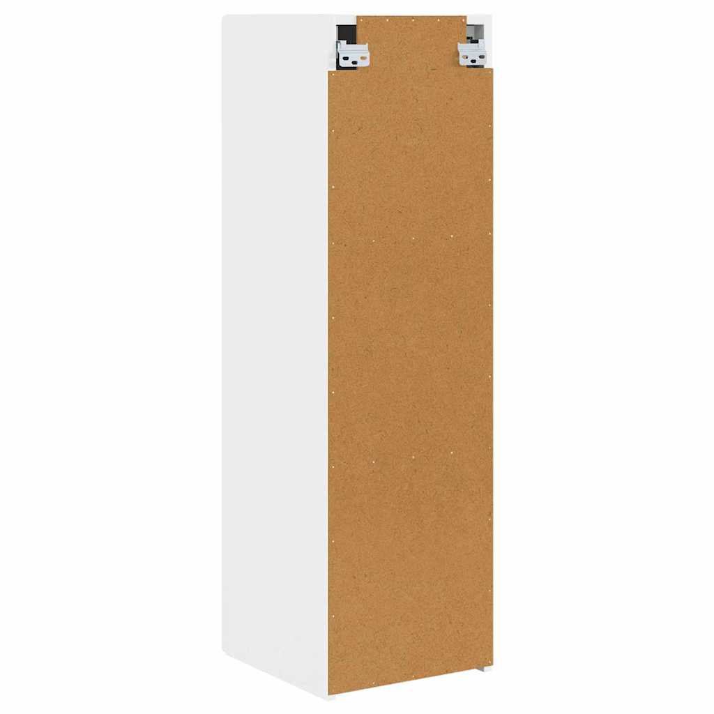 TV Wandkast Wandgemonteerd Wit 30 x 31 x 100 cm Bewerkt hout is nu te koop bij PeponiXL, paradijselijk wonen!