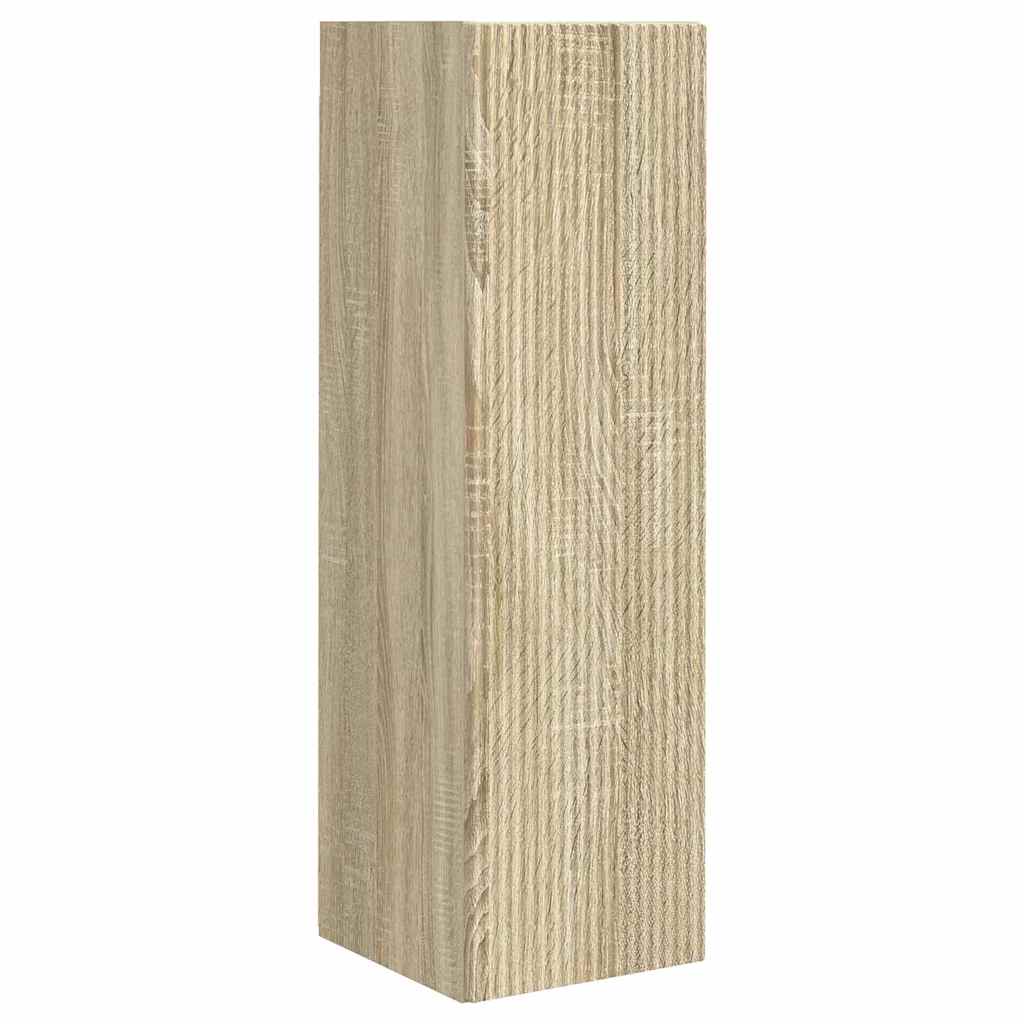 TV Wandkast Wandgemonteerd Sonoma 30 x 31 x 100 cm Bewerkt hout is nu te koop bij PeponiXL, paradijselijk wonen!