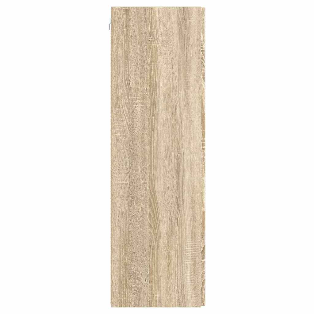 TV Wandkast Wandgemonteerd Sonoma 30 x 31 x 100 cm Bewerkt hout is nu te koop bij PeponiXL, paradijselijk wonen!