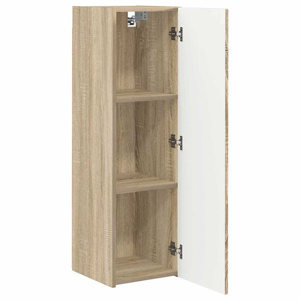 TV Wandkast 2 pcs Sonoma 30 x 31 x 100 cm Bewerkt hout is nu te koop bij PeponiXL, paradijselijk wonen!
