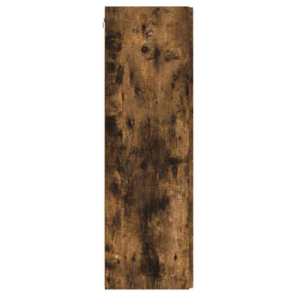 TV Wandkast Gerookt eiken 30 x 31 x 100 cm Bewerkt hout is nu te koop bij PeponiXL, paradijselijk wonen!