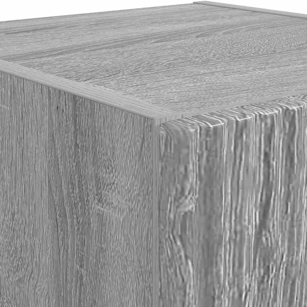 TV Wandkast Grijs Sonoma 30 x 31 x 100 cm Bewerkt hout is nu te koop bij PeponiXL, paradijselijk wonen!