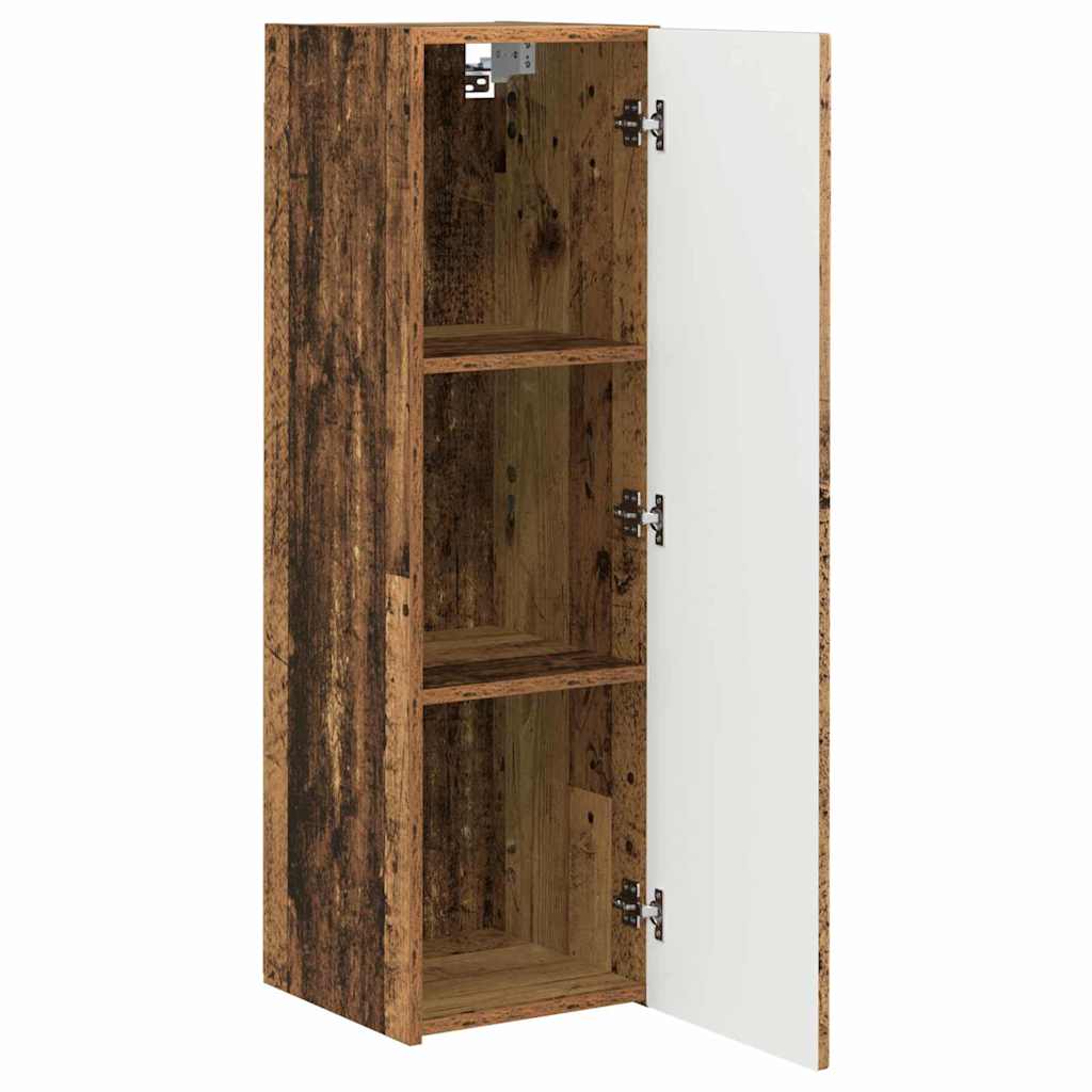 TV Wandkast Oud Hout 30 x 31 x 100 cm Bewerkt hout is nu te koop bij PeponiXL, paradijselijk wonen!