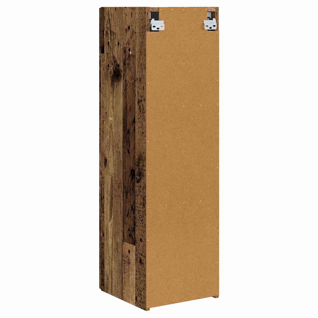 TV Wandkast Oud Hout 30 x 31 x 100 cm Bewerkt hout is nu te koop bij PeponiXL, paradijselijk wonen!
