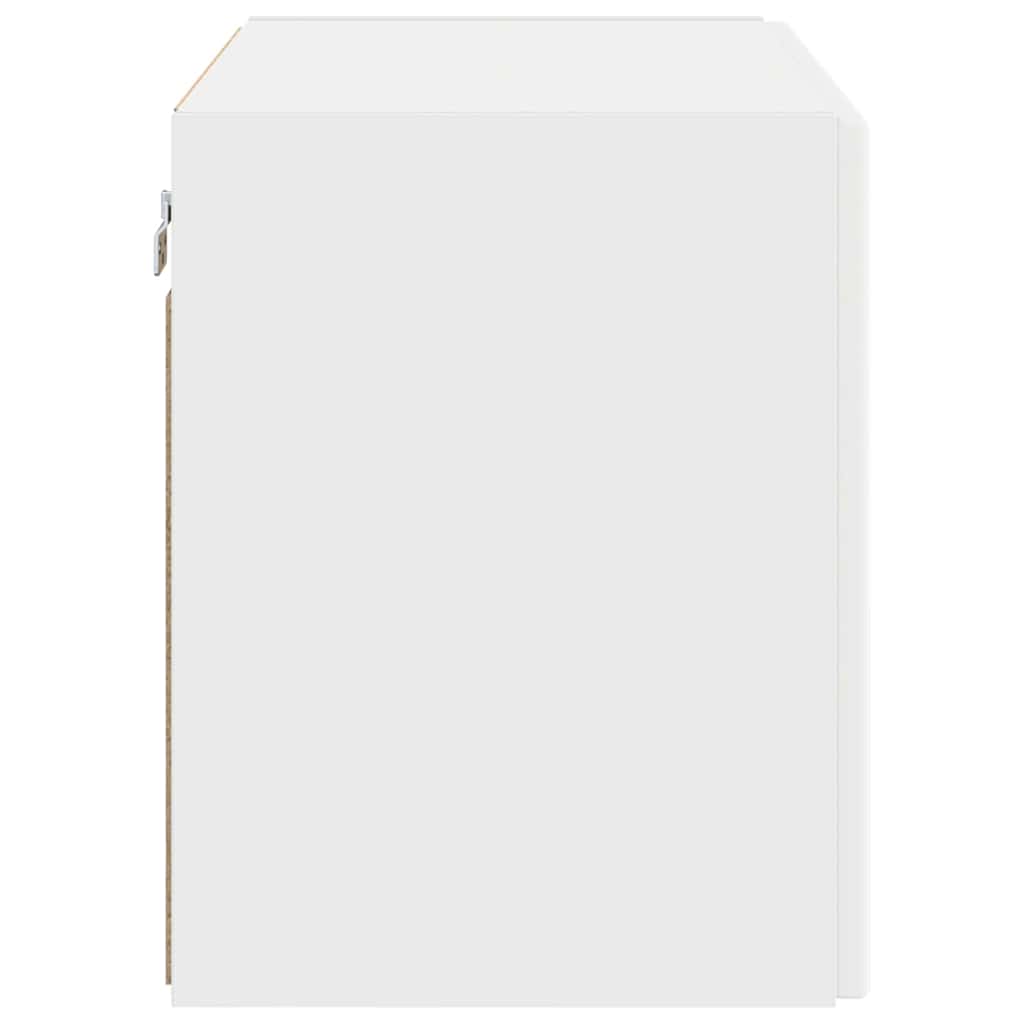 TV-wandkast Wandgemonteerd Wit 59,5 x 31 x 40 cm Bewerkt hout is nu te koop bij PeponiXL, paradijselijk wonen!