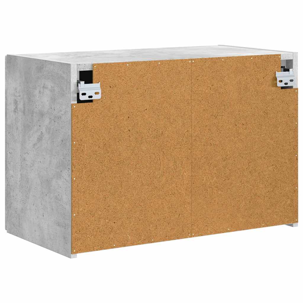 TV-wandkast Beton Grijs 59,5 x 31 x 40 cm Bewerkt hout is nu te koop bij PeponiXL, paradijselijk wonen!