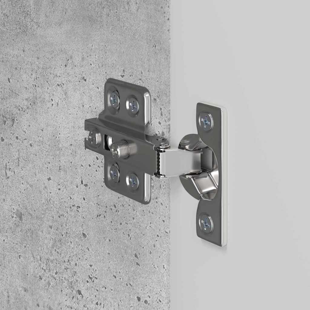 TV-wandkast 2 pcs Beton Grijs 59,5 x 31 x 40 cm Bewerkt hout is nu te koop bij PeponiXL, paradijselijk wonen!