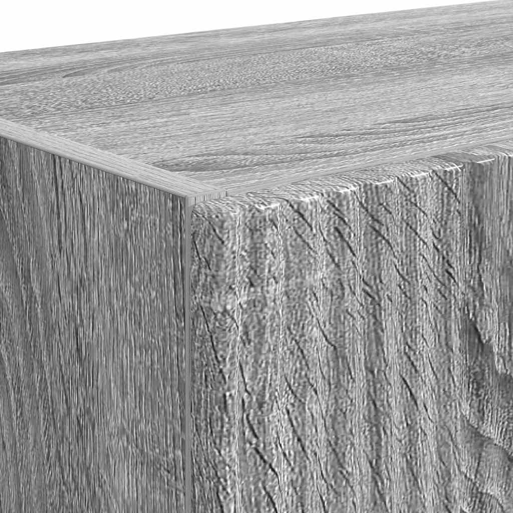 TV-wandkast Grijs Sonoma 59,5 x 31 x 40 cm Bewerkt hout is nu te koop bij PeponiXL, paradijselijk wonen!