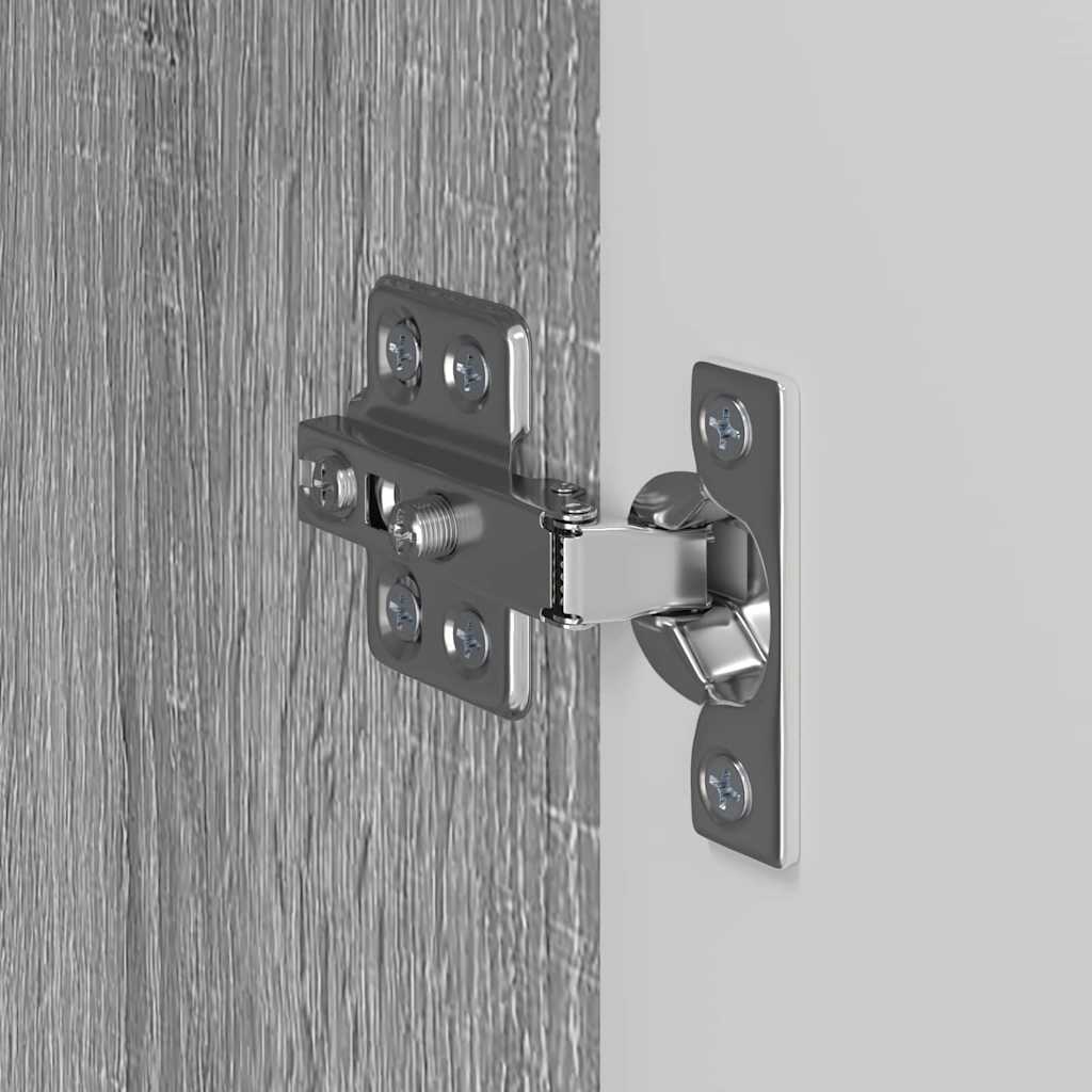 TV-wandkast Grijs Sonoma 59,5 x 31 x 40 cm Bewerkt hout is nu te koop bij PeponiXL, paradijselijk wonen!