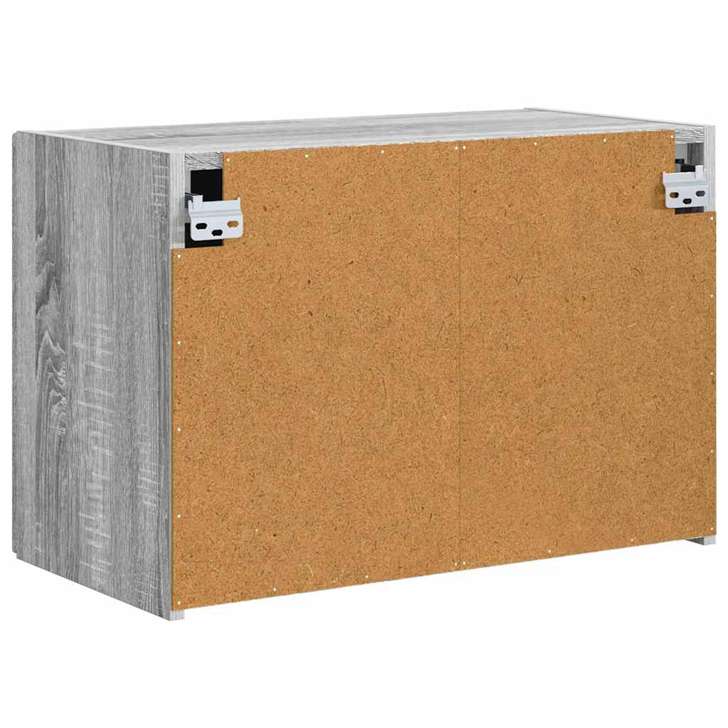 TV-wandkast Grijs Sonoma 59,5 x 31 x 40 cm Bewerkt hout is nu te koop bij PeponiXL, paradijselijk wonen!