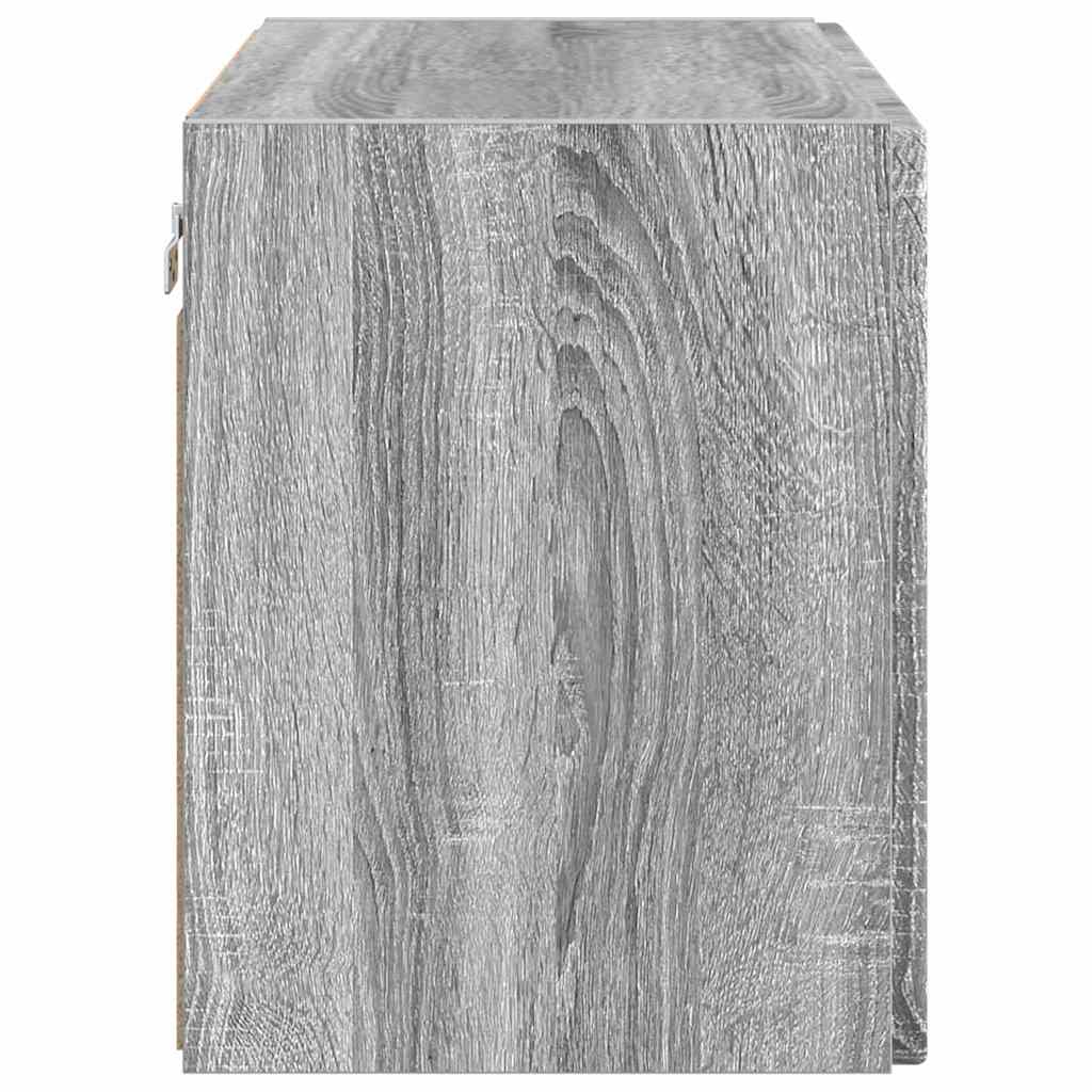 TV-wandkast Grijs Sonoma 59,5 x 31 x 40 cm Bewerkt hout is nu te koop bij PeponiXL, paradijselijk wonen!