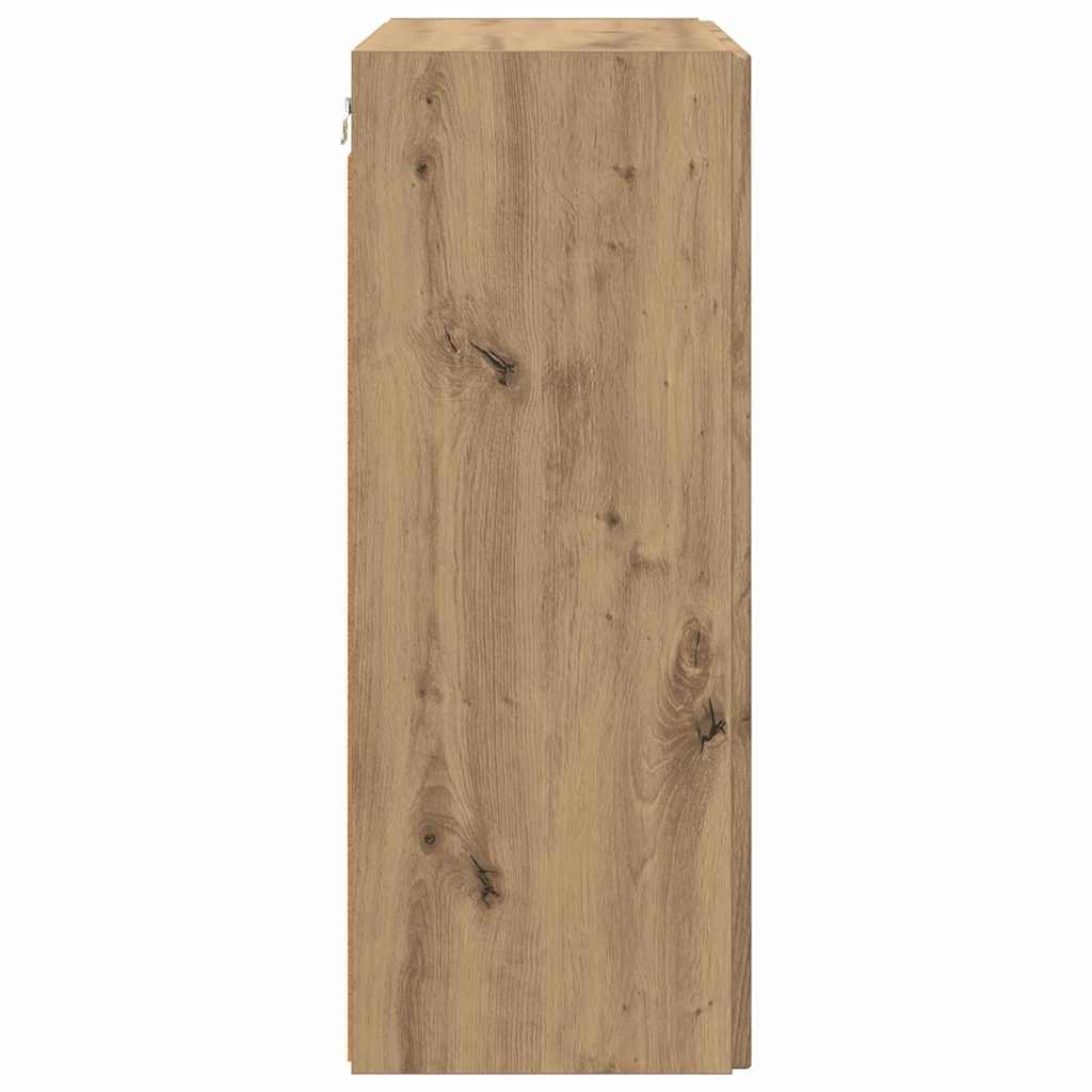 TV-wandkast Wandgemonteerd Wit 59,5 x 31 x 60 cm Bewerkt hout is nu te koop bij PeponiXL, paradijselijk wonen!