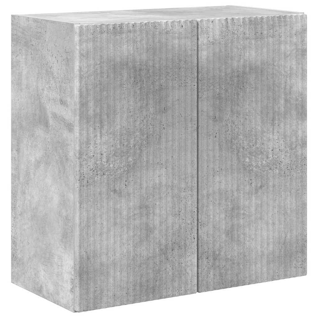 TV-wandkast Beton Grijs 59,5 x 31 x 60 cm Bewerkt hout is nu te koop bij PeponiXL, paradijselijk wonen!