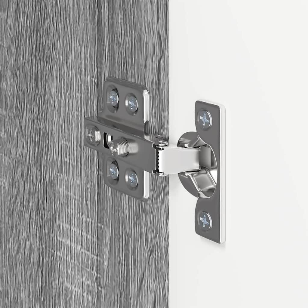 TV-wandkast Grijs Sonoma 59,5 x 31 x 60 cm Bewerkt hout is nu te koop bij PeponiXL, paradijselijk wonen!