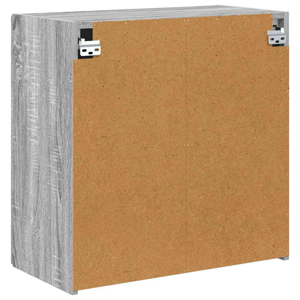 TV-wandkast Grijs Sonoma 59,5 x 31 x 60 cm Bewerkt hout is nu te koop bij PeponiXL, paradijselijk wonen!