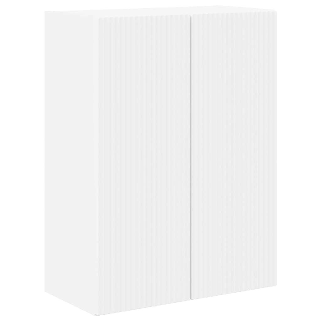 TV-wandkast Wandgemonteerd Wit 59,5 x 31 x 80 cm Bewerkt hout is nu te koop bij PeponiXL, paradijselijk wonen!