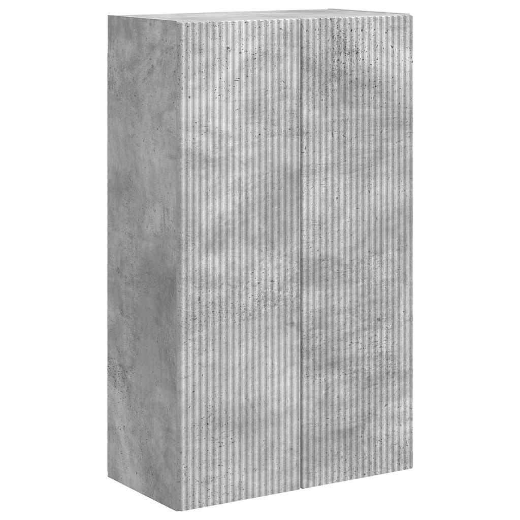 TV-wandkast Beton Grijs 59,5 x 31 x 100 cm Bewerkt hout is nu te koop bij PeponiXL, paradijselijk wonen!