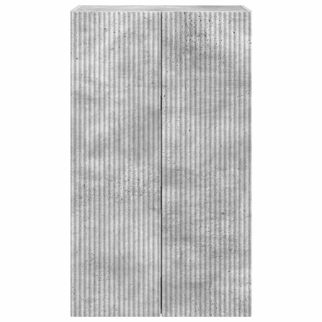 TV-wandkast Beton Grijs 59,5 x 31 x 100 cm Bewerkt hout is nu te koop bij PeponiXL, paradijselijk wonen!