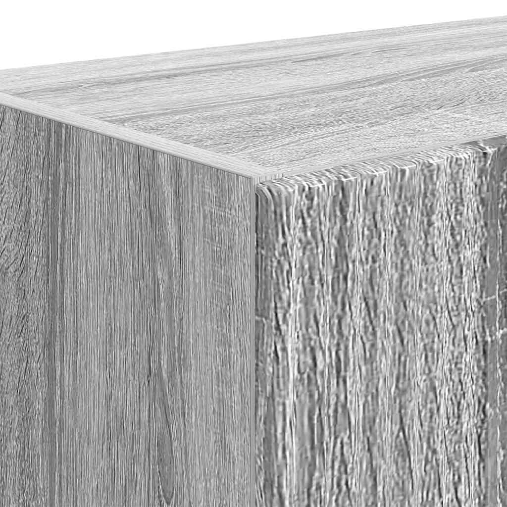 TV-wandkast Grijs Sonoma 59,5 x 31 x 100 cm Bewerkt hout is nu te koop bij PeponiXL, paradijselijk wonen!