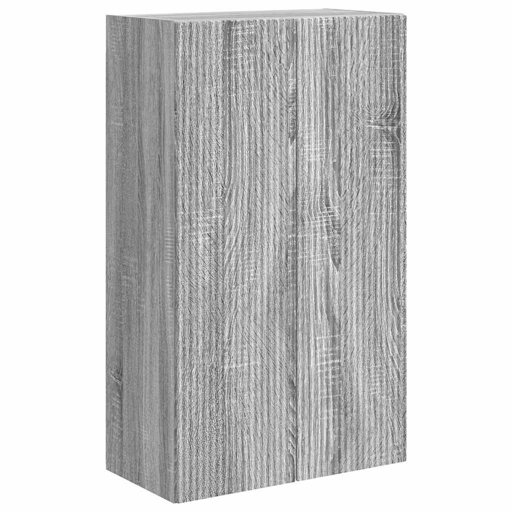 TV-wandkast Grijs Sonoma 59,5 x 31 x 100 cm Bewerkt hout is nu te koop bij PeponiXL, paradijselijk wonen!