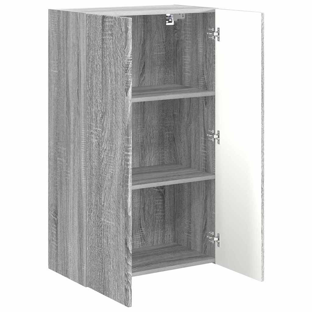 TV-wandkast Grijs Sonoma 59,5 x 31 x 100 cm Bewerkt hout is nu te koop bij PeponiXL, paradijselijk wonen!