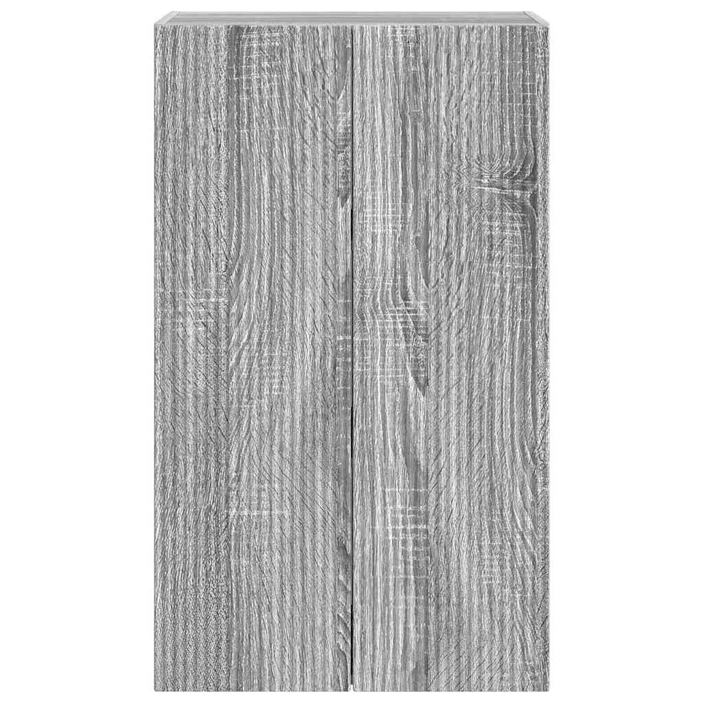 TV-wandkast Grijs Sonoma 59,5 x 31 x 100 cm Bewerkt hout is nu te koop bij PeponiXL, paradijselijk wonen!